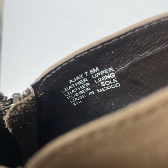 Steve Madden Ajay Women’s Ankle Boots Booties Shoes Leather Size 7.5 - Picture 7 of 8